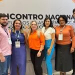 Equipe Da Setas E A Presidente Do Ceas, Helenilva Custódio (segunda à Direita). Foto – Setas
