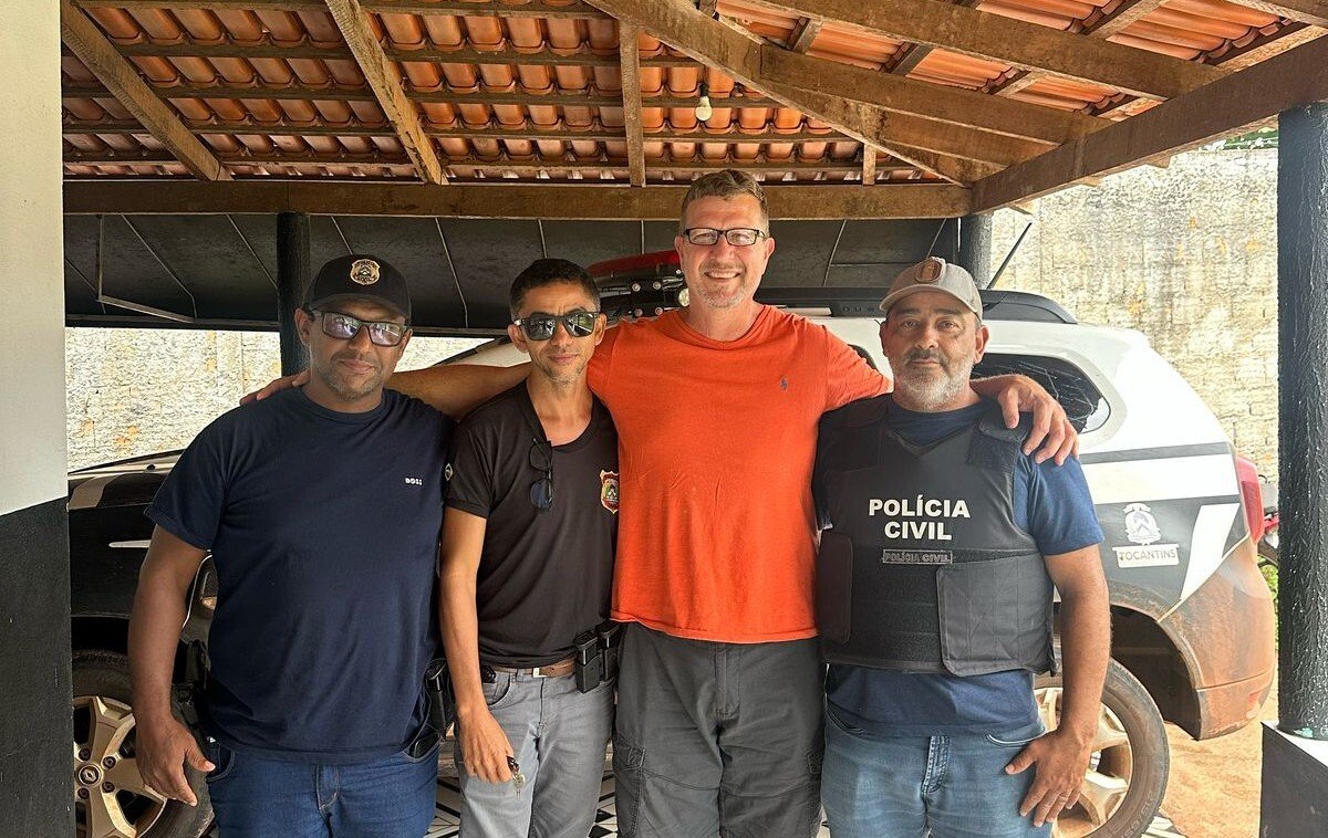 Em Ananás/TO, Polícia Civil realiza resgate de cidadão norte-americano mantido em propriedade rural