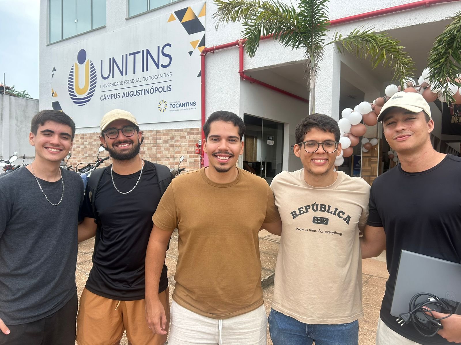 AUGUSTINÓPOLIS: Veteranos da Unitins comemoram volta às aulas e projetam semestre produtivo