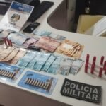 Objetitos Apreendidos Com Suspeito Durante Abordagem