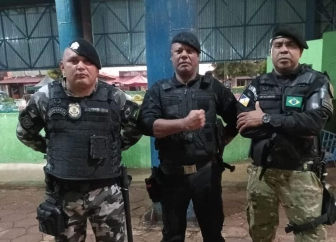 Feira Coberta de Augustinópolis registra domingo tranquilo com a atuação da equipe de segurança
