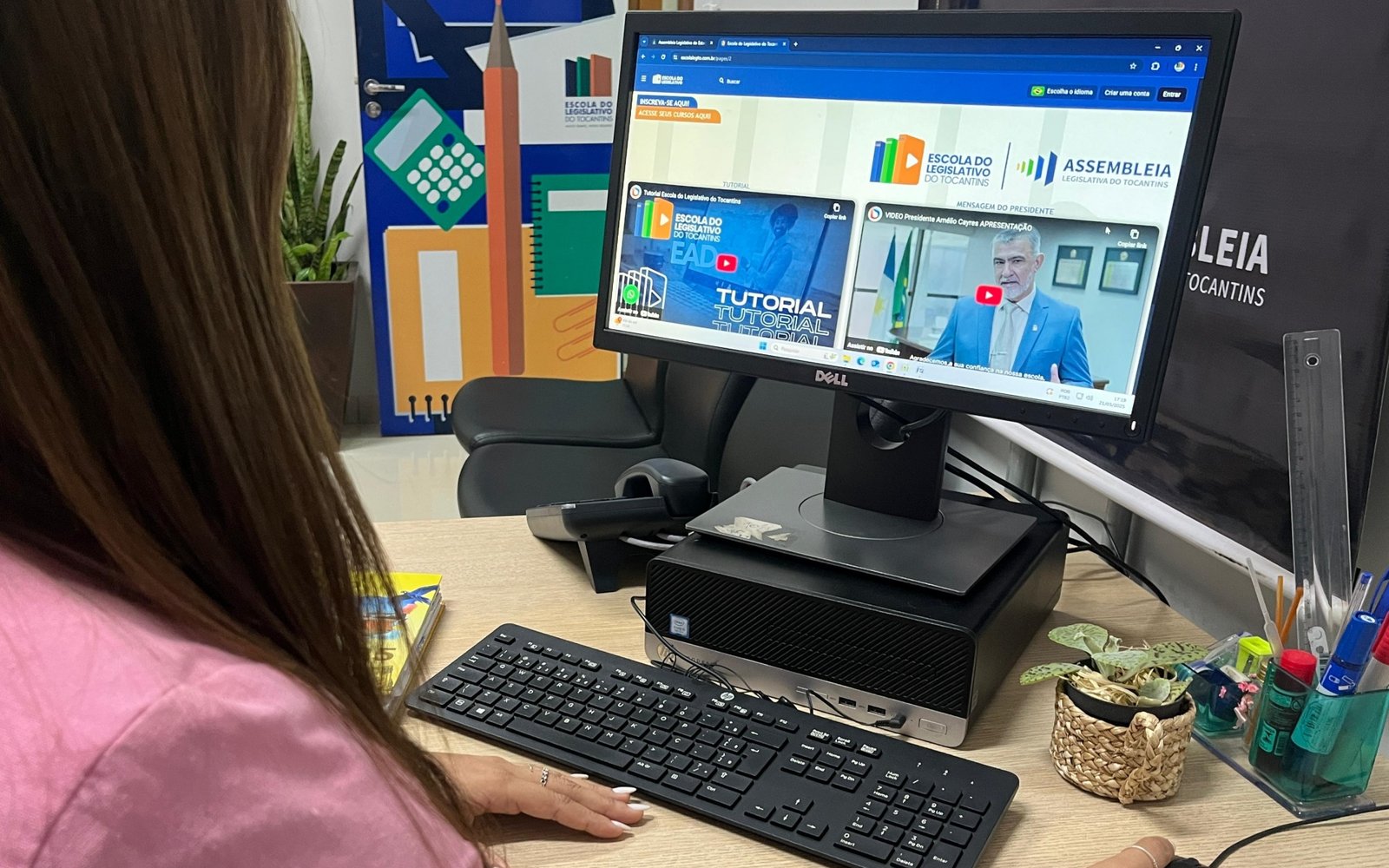 Inscrições abertas para 30 cursos gratuitos e online da Escola do Legislativo do Tocantins