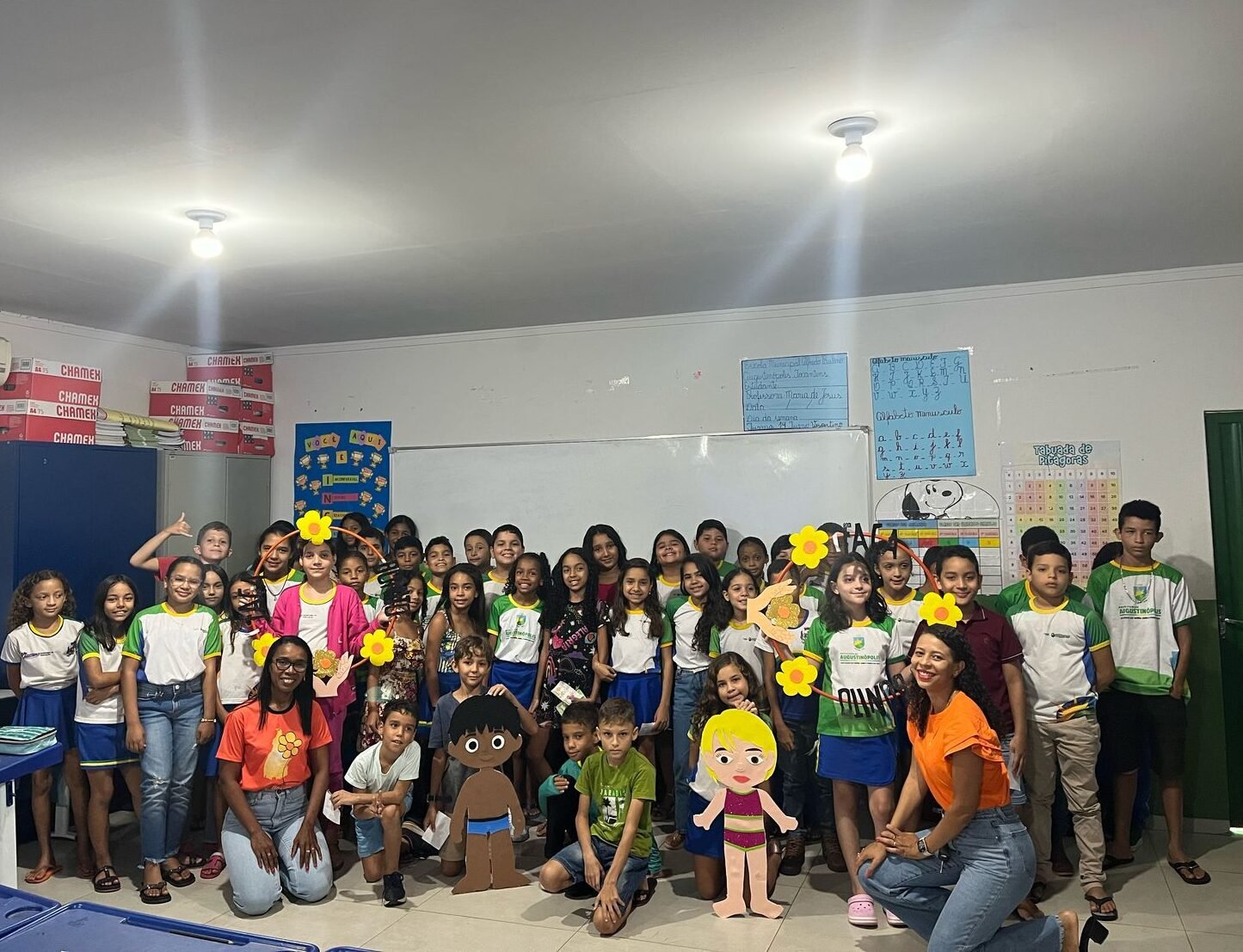 AUGUSTINÓPOLIS: Prefeitura realiza ações educativas nas escolas em alusão à Campanha “Maio Laranja”