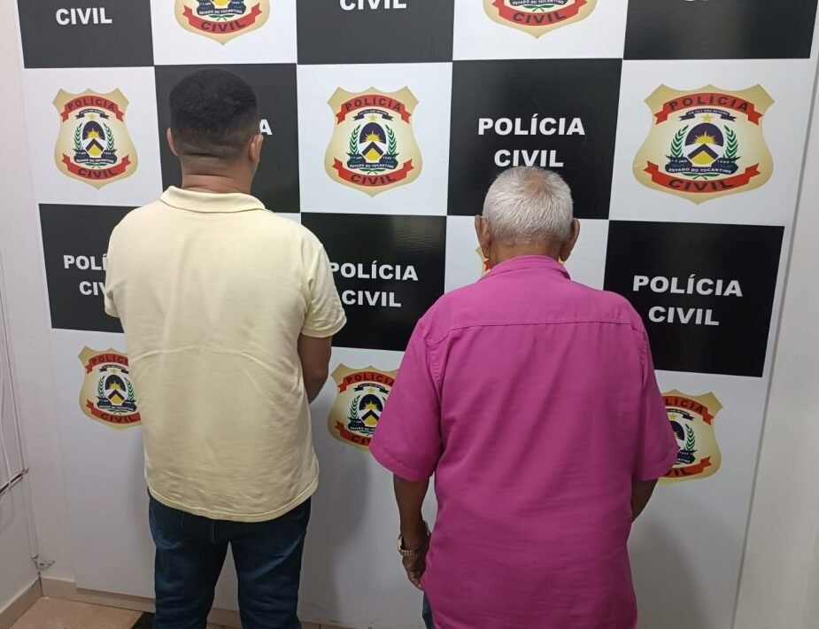 ARAGUATINS: Idoso de 87 anos e comparsa são presos por aplicar golpe com documentos falsos em banco