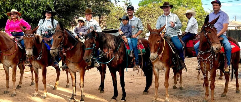 Cavalgada em miranorte foto lucas menezes
