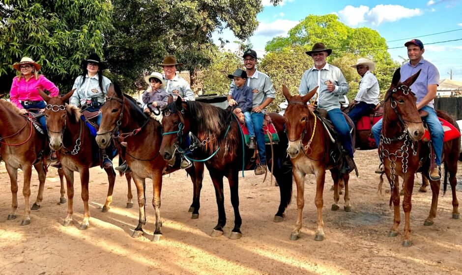 Cavalgada em miranorte foto lucas menezes