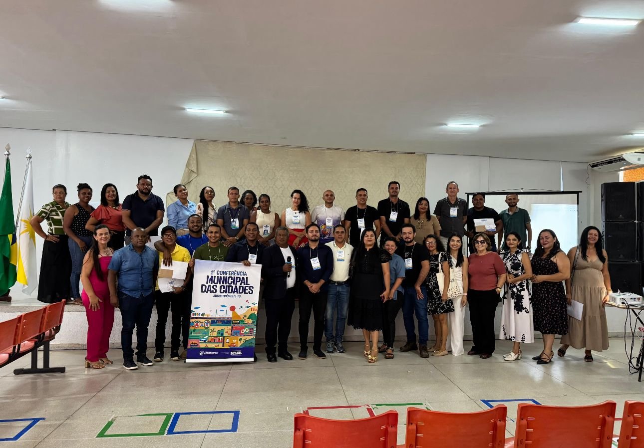 Augustinópolis realiza 1ª Conferência das Cidades com foco em desenvolvimento urbano e sustentabilidade