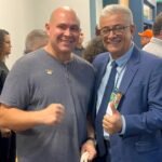 Prefeito de cuiabá, emanuel pinheiro, recebeu kit tocantinense das mãos do secretário hercy filho henrique lopes governo do tocantins