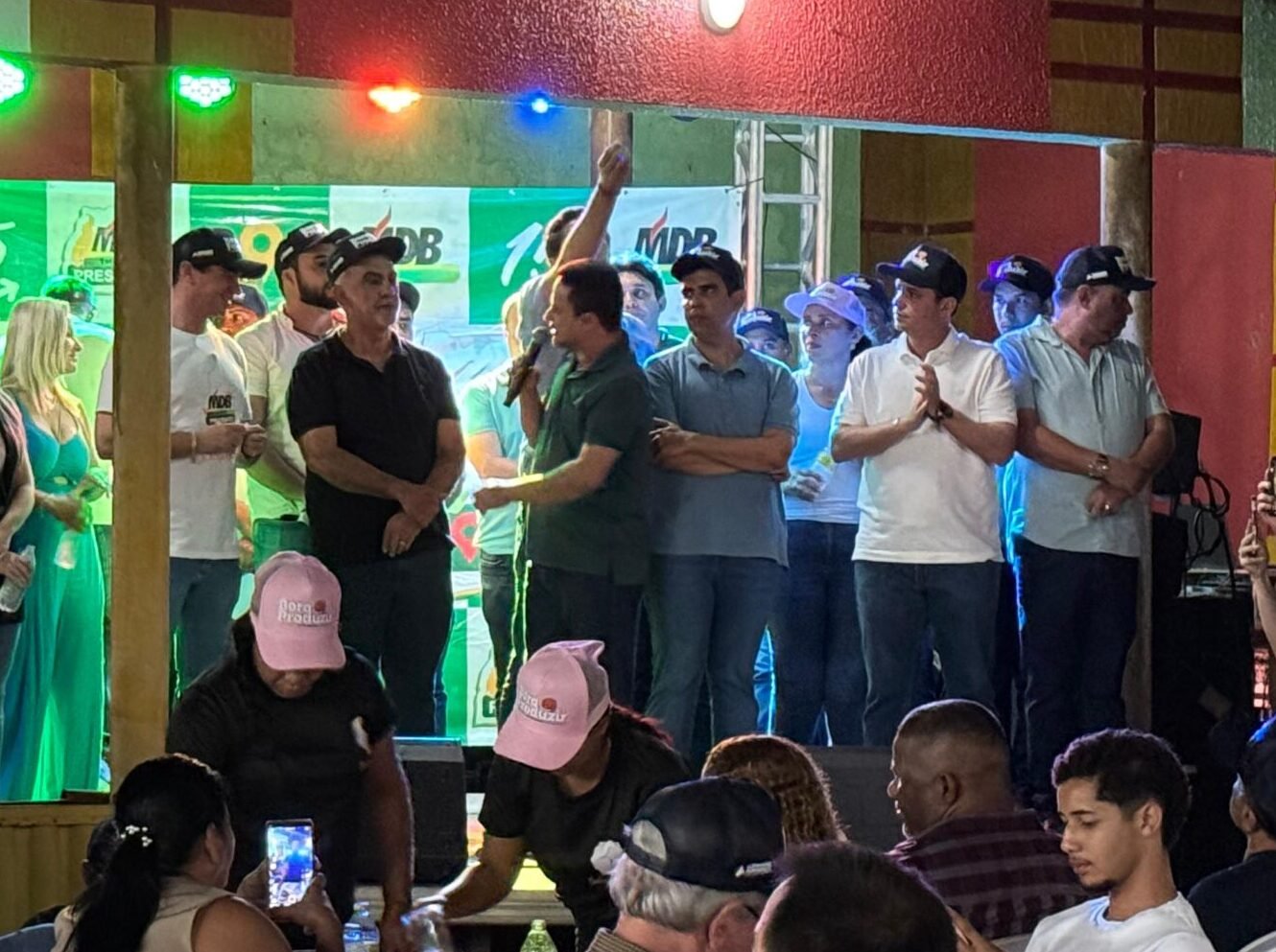 Ho-che-min participa do encerramento do Projeto MDB Presente em Augustinópolis e anuncia pré-candidatura a deputado estadual