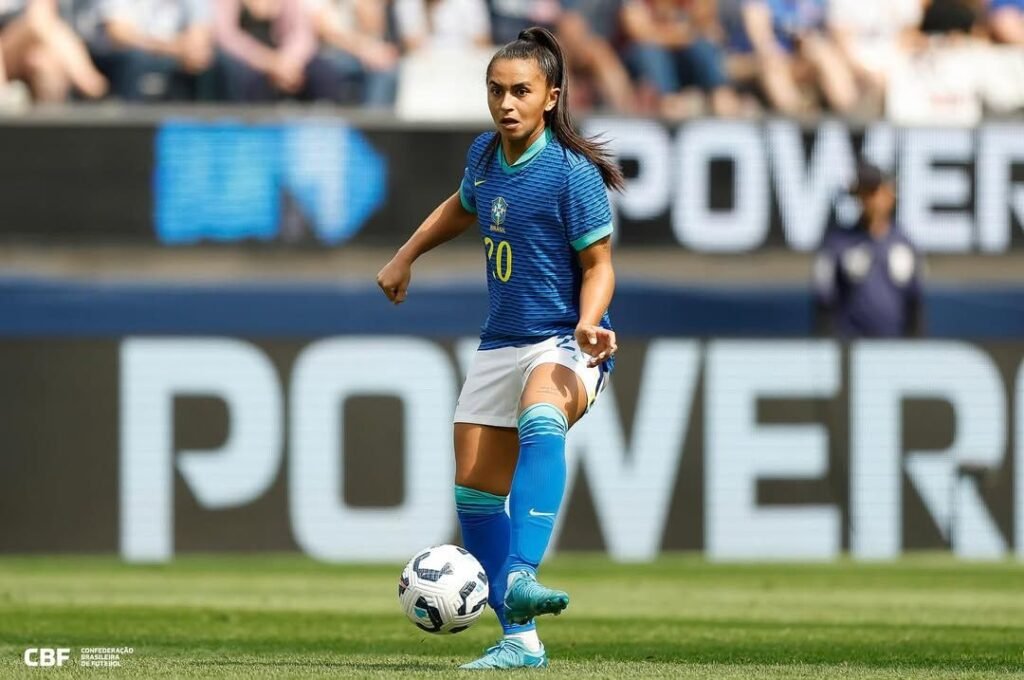 Mariza, de São Miguel do Tocantins, é convocada para defender o Brasil na Copa América