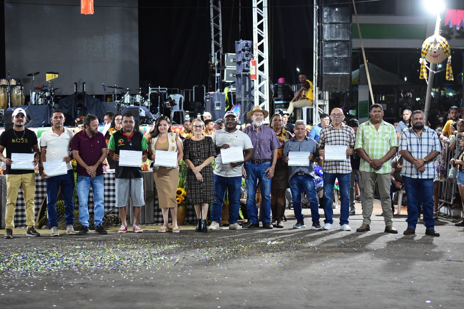 Agentes culturais de Augustinópolis são certificados durante o Arraiá du Centu du Ogustu