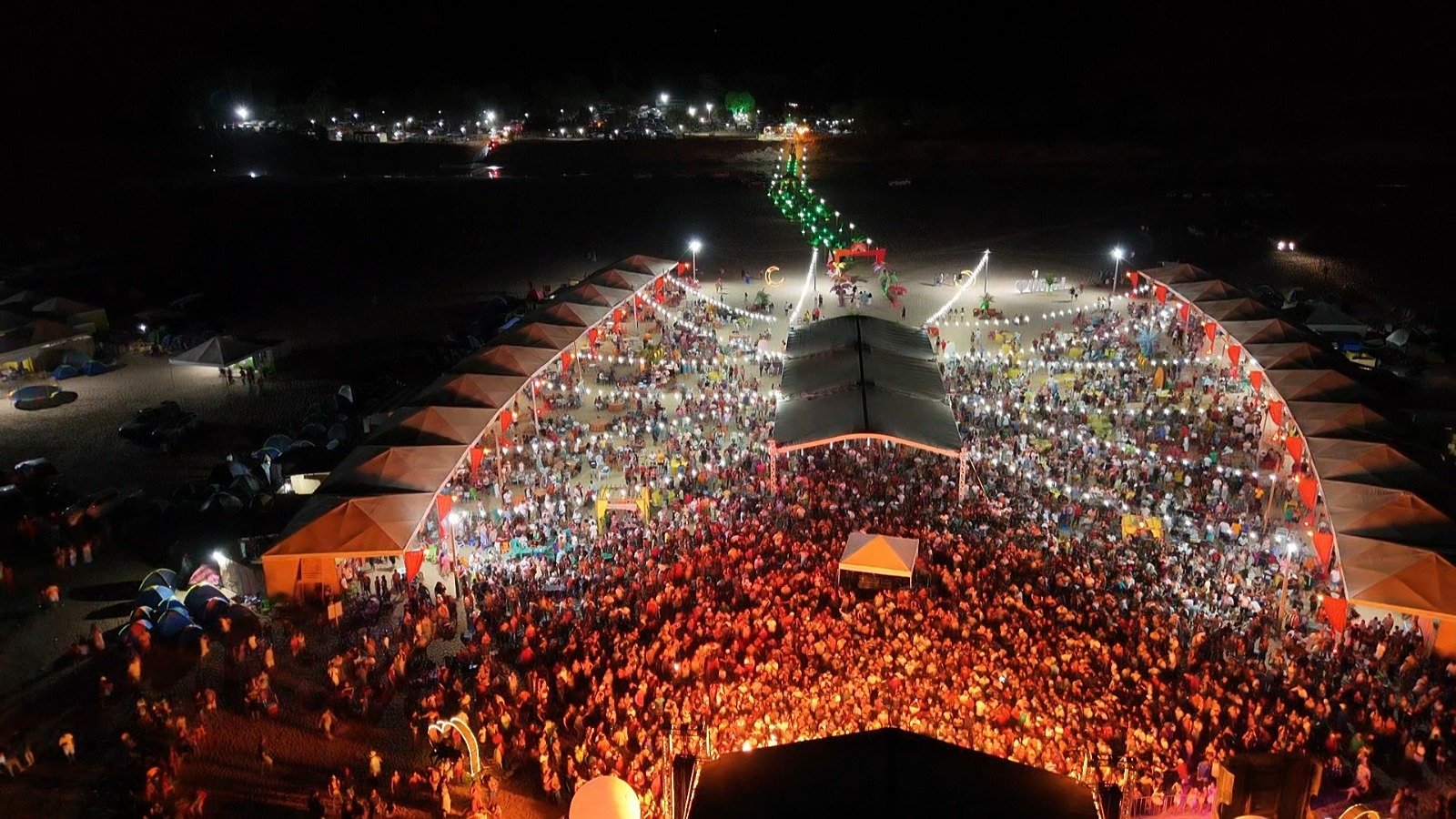 Sucesso Total: Luau na Praia do Ticão em Buriti atrai multidões