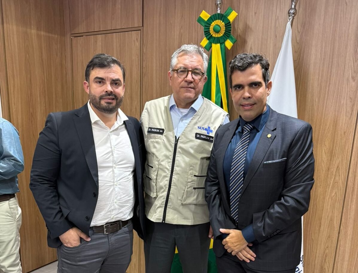 Secretário da Fazenda Laércio Lima participa de audiência em Brasília com o ministro da Saúde para tratar das demandas de Augustinópolis