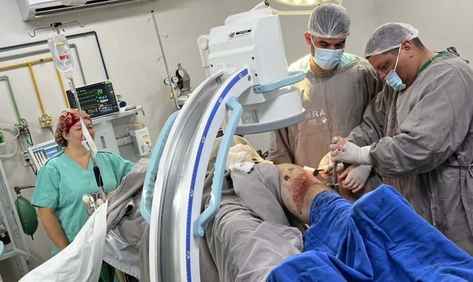 Cirurgia ortopédica no hra