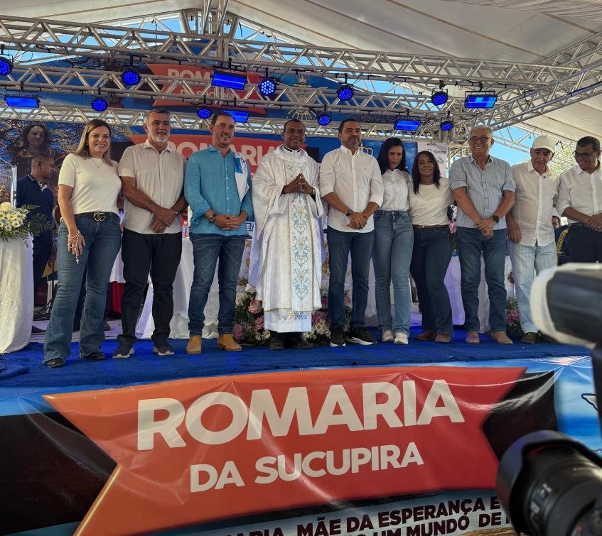 Romaria da Sucupira: Amélio participa da celebração com mais de 150 anos de tradição em Dianópolis