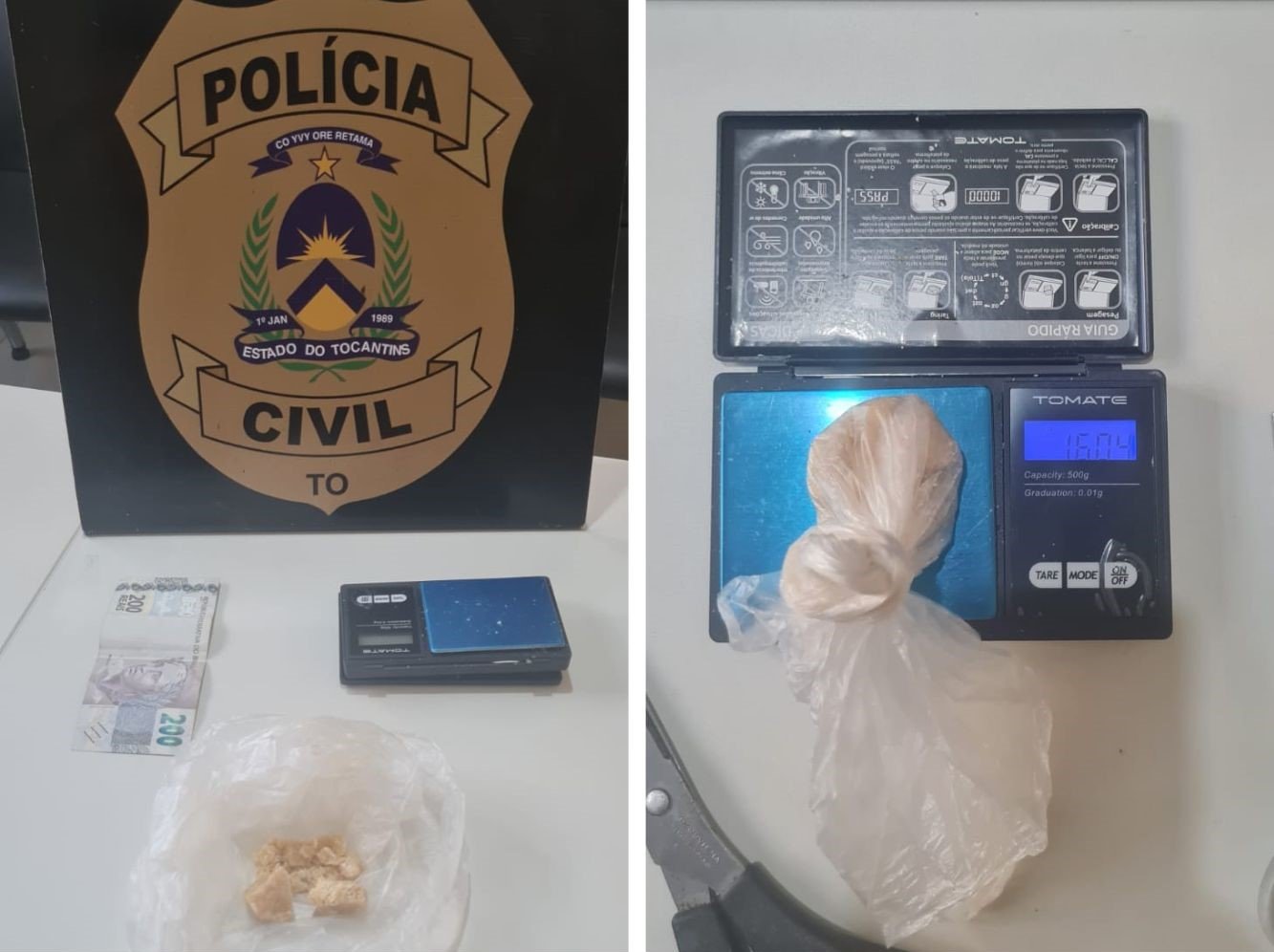 TOCANTINÓPOLIS:Polícia Civil prende mulher em flagrante durante operação interestadual contra o tráfico de drogas