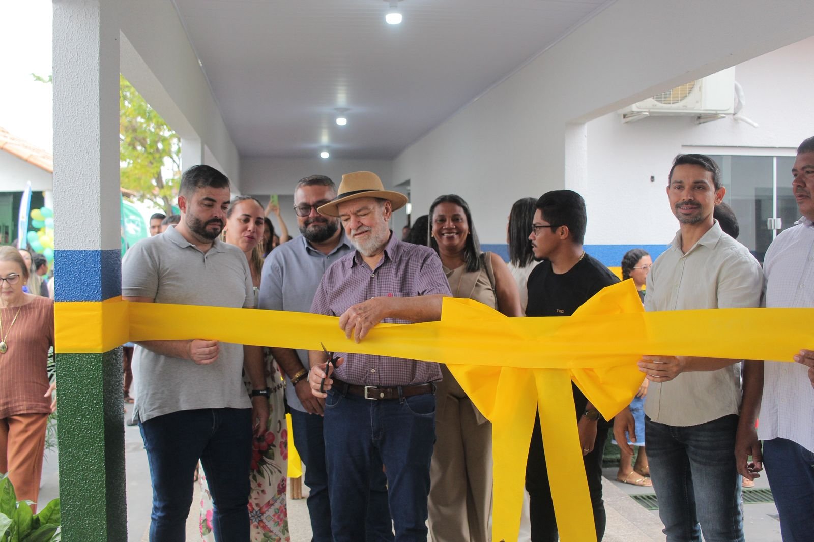 No Dia do Estudante, Prefeitura de Augustinópolis inaugura reforma e ampliação da Escola Municipal de Tempo Integral