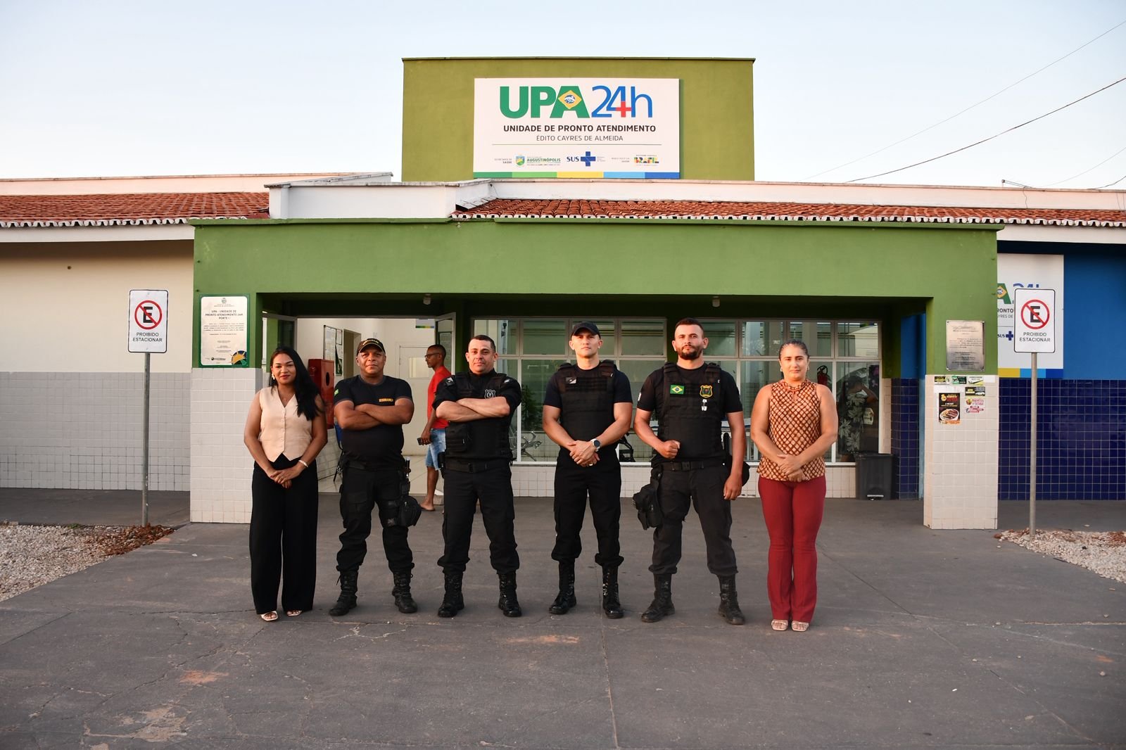UPA 24h de Augustinópolis passa a contar com vigilância 24 horas