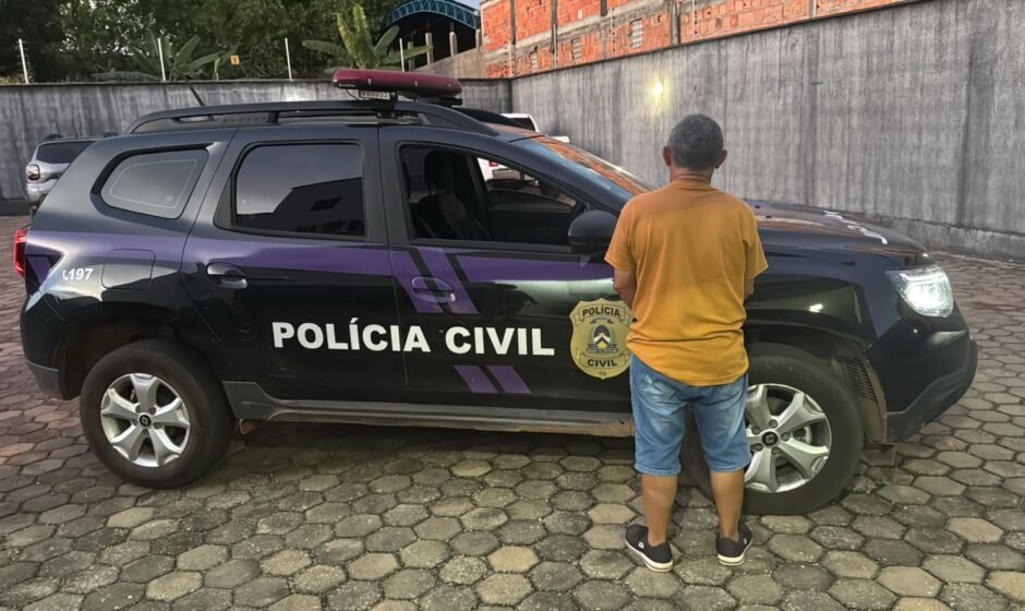 O homem estava foragido e foi encontrado na zona rural de praia norte
