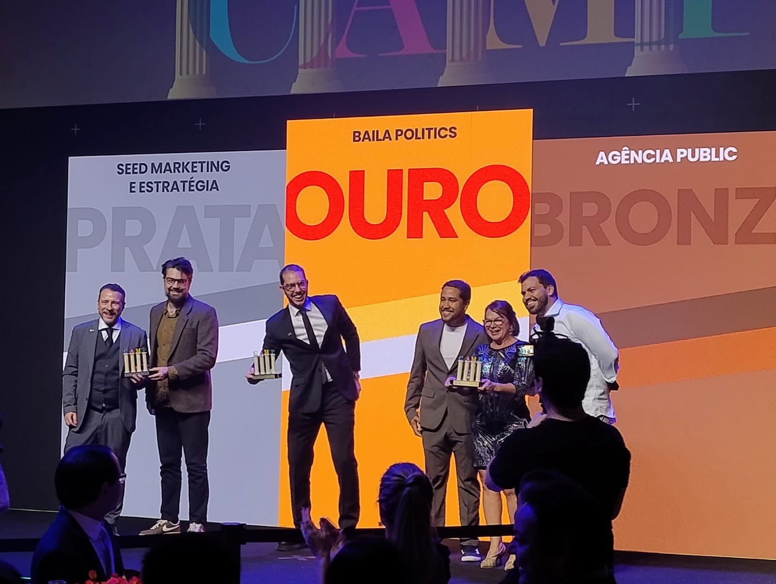 Public foi a Agência mais Premiada da Região Norte no 4º Prêmio Camp de Marketing Político