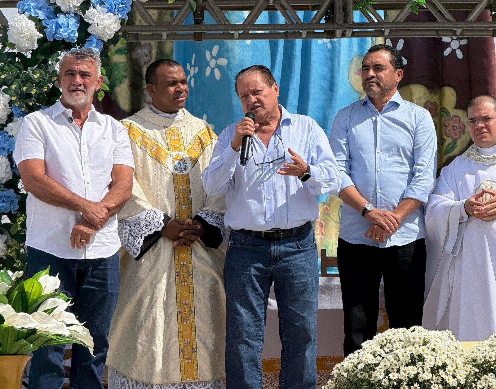 Amélio impulsiona apoio da Aleto na tradicional missa dos Vaqueiros em Taguatinga