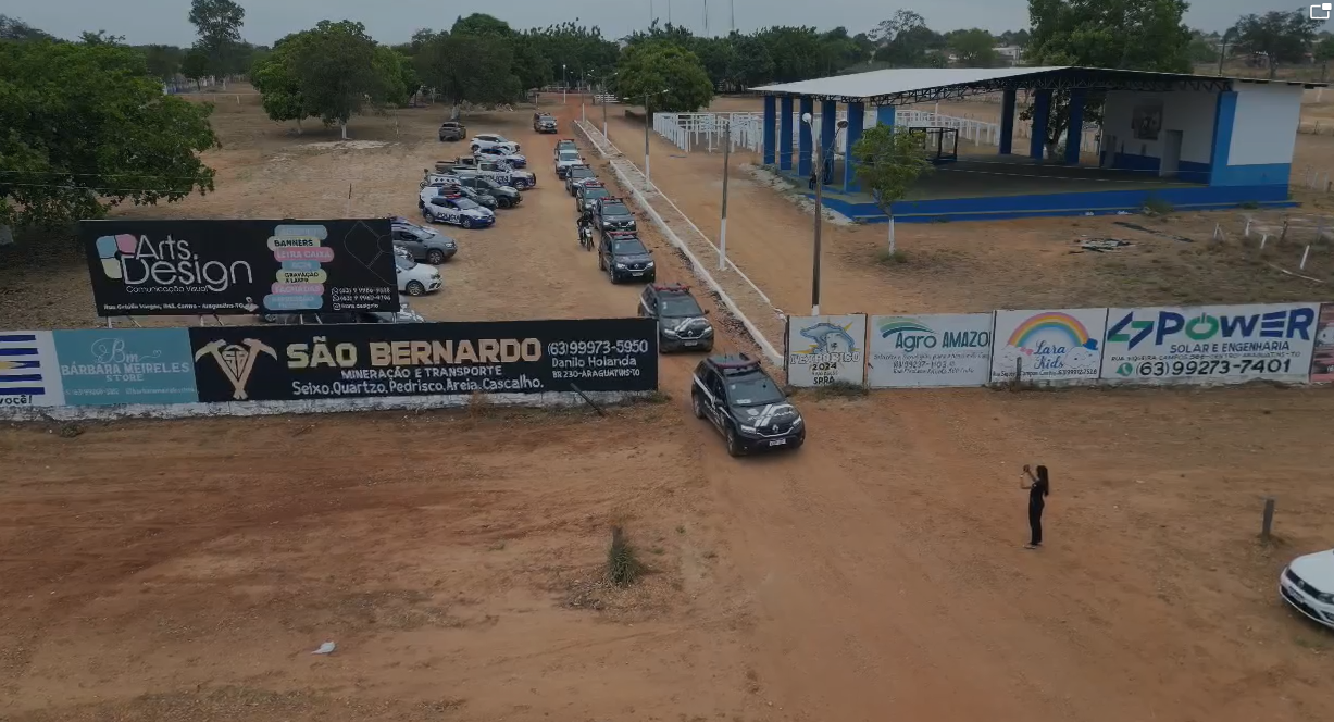 Polícia Civil e demais forças de segurança deflagram Operação “Play do Tráfico” em Araguatins