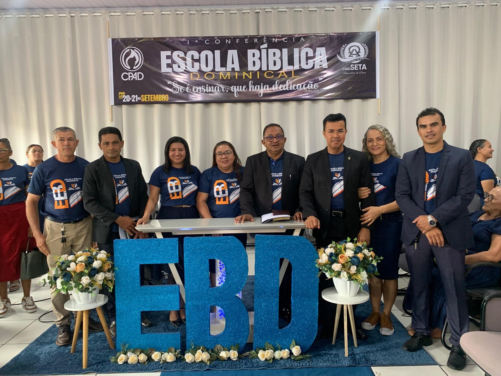 Primeira Conferência da Escola Bíblica Dominical movimenta Augustinópolis