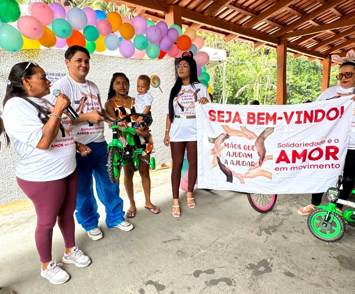 Em Araguatins, Dona Marlene promove ação solidária em comemoração ao Dia das Crianças na Transamazônica