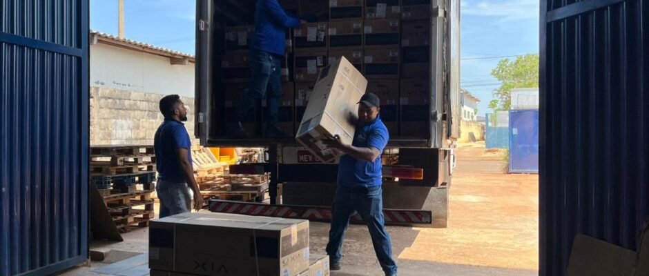 Foto 2 chegada de ar condicionado divulgação ses to (2)