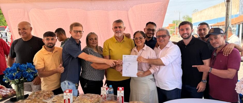 Ordem de serviço canteiro central esperantina foto amanda germiniani