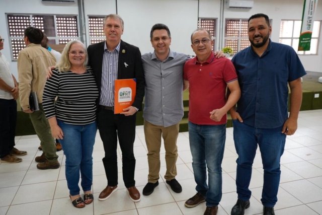 Tiago Dimas, reitor e vereadores Tiago dimas, reitor e vereadores